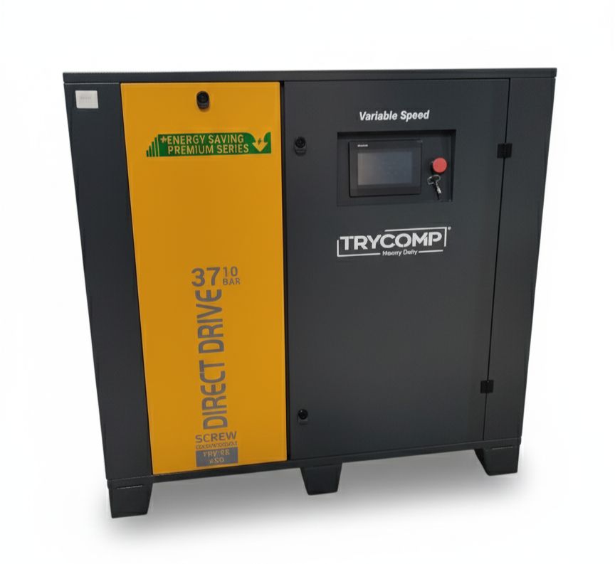 30kW TryComp rotary screw compressor