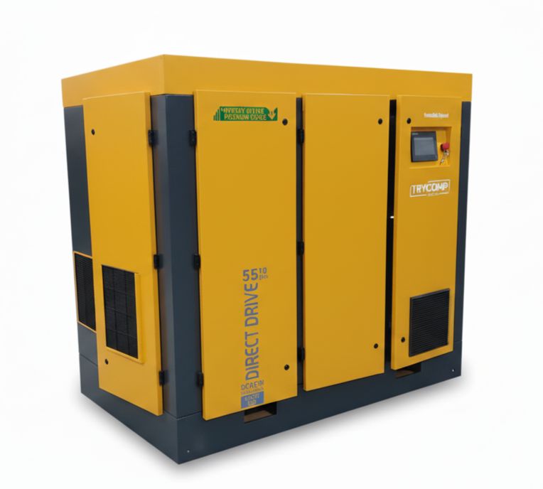 75kW TryComp rotary screw compressor